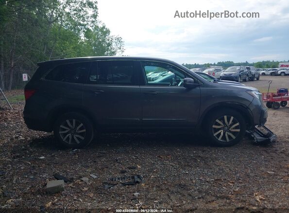 5FNYF6H48KB024594 2019 HONDA PILOT Gray სალონის 360-გრადუსიანი ხედი