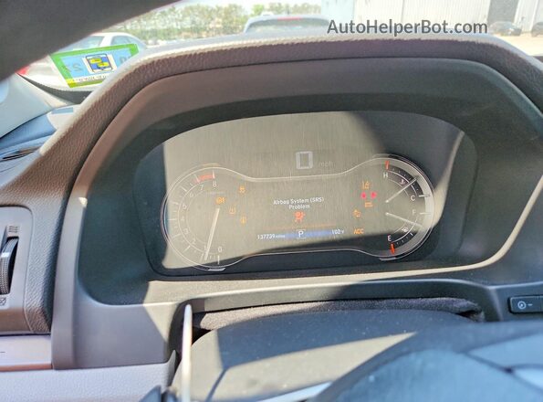 5FNYF6H4XJB047633 2018 HONDA PILOT Black Вид щитка приладів