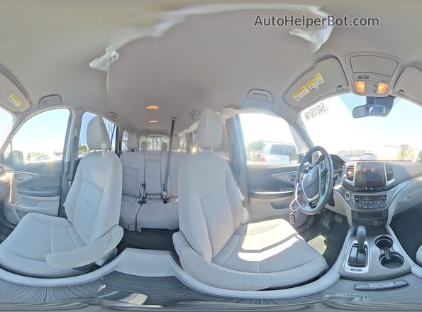 5FNYF6H4XJB047633 2018 HONDA PILOT Black Панорамний вид салону 360°