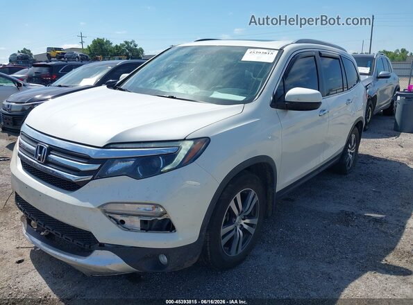 5FNYF6H50HB045554 2017 HONDA PILOT White Передня ліва чверть