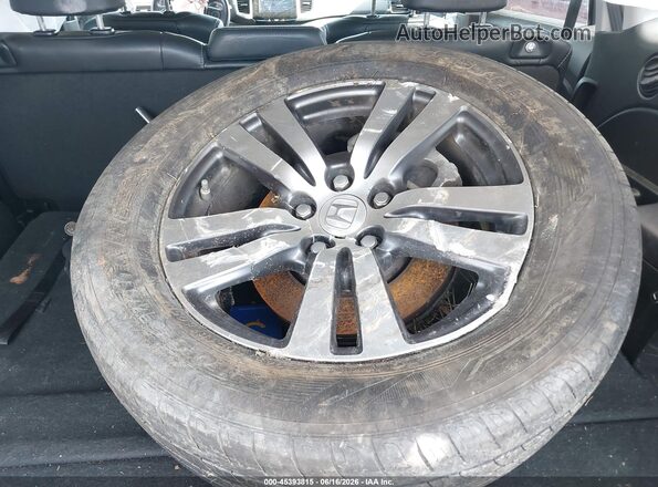 5FNYF6H50HB045554 2017 HONDA PILOT White Вид щитка приладів