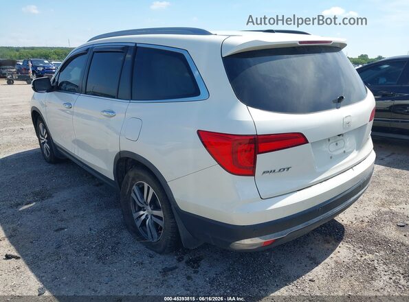 5FNYF6H50HB045554 2017 HONDA PILOT White Задня ліва чверть