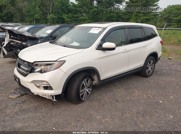 5FNYF6H50HB102397 2017 HONDA PILOT White Przód lewy