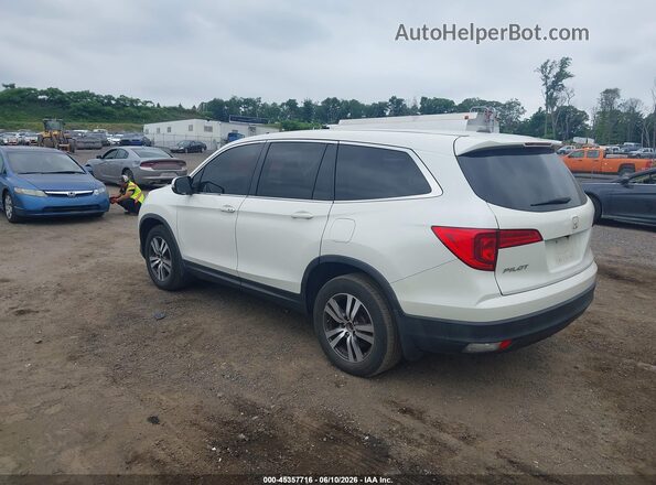 5FNYF6H50JB032275 2018 HONDA PILOT White Rear left