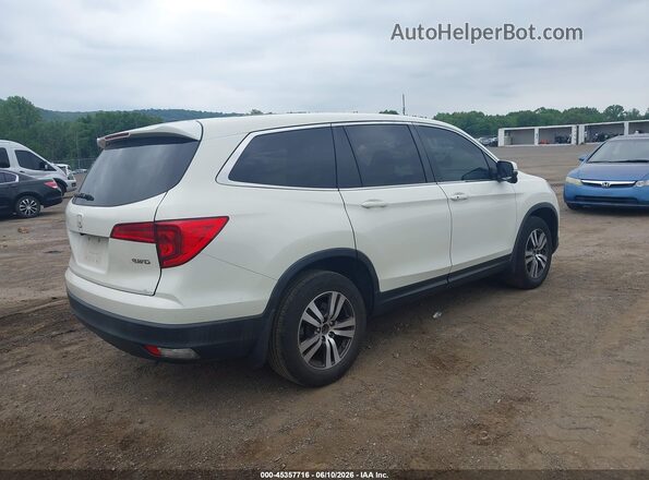 5FNYF6H50JB032275 2018 HONDA PILOT White Rear right