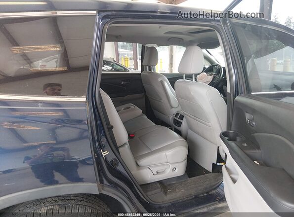 5FNYF6H50JB070492 2018 HONDA PILOT Blue Вид наклейки з VIN-кодом