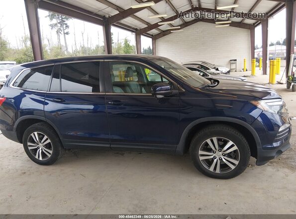 5FNYF6H50JB070492 2018 HONDA PILOT Blue Вид задньої частини салону