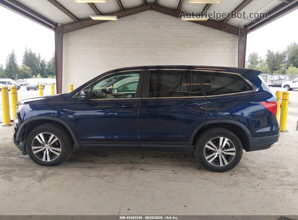 5FNYF6H50JB070492 2018 HONDA PILOT Blue Панорамний вид салону 360°