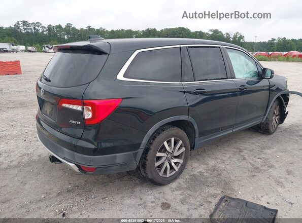5FNYF6H50KB022721 2019 HONDA PILOT Black Հետևի աջ