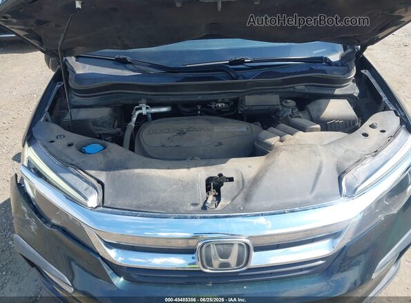 5FNYF6H50KB036795 2019 HONDA PILOT Green Rear view