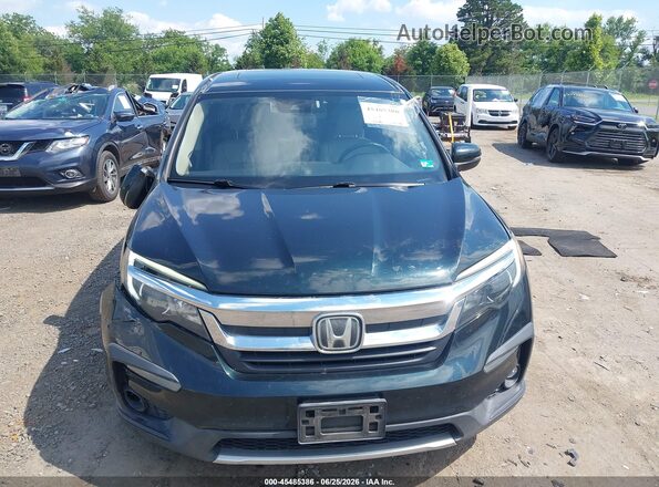 5FNYF6H50KB036795 2019 HONDA PILOT Green Instrument cluster view