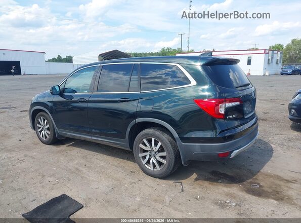 5FNYF6H50KB036795 2019 HONDA PILOT Green Rear left