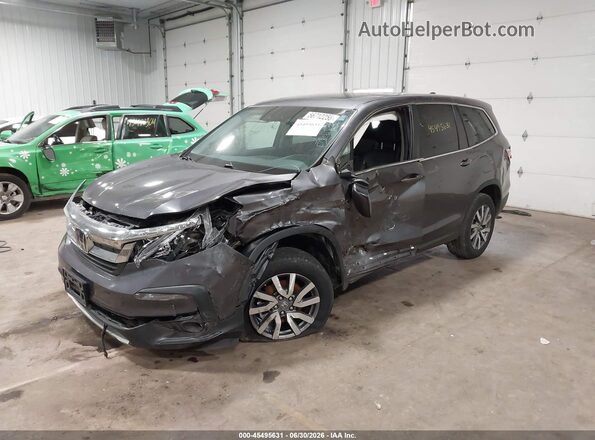 5FNYF6H50LB010179 2020 HONDA PILOT Gray Przód lewy