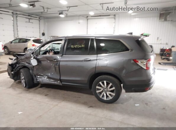 5FNYF6H50LB010179 2020 HONDA PILOT Gray 