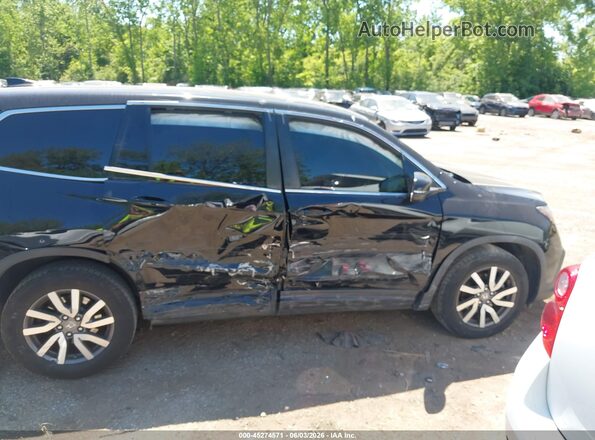 5FNYF6H50LB040508 2020 HONDA PILOT Black Widok z przodu