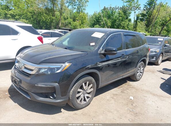 5FNYF6H50LB040508 2020 HONDA PILOT Black Przód lewy