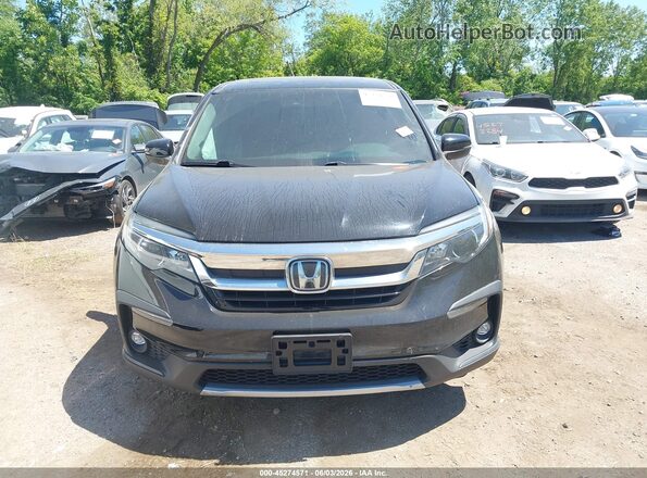 5FNYF6H50LB040508 2020 HONDA PILOT Black Widok zestawu wskaźników