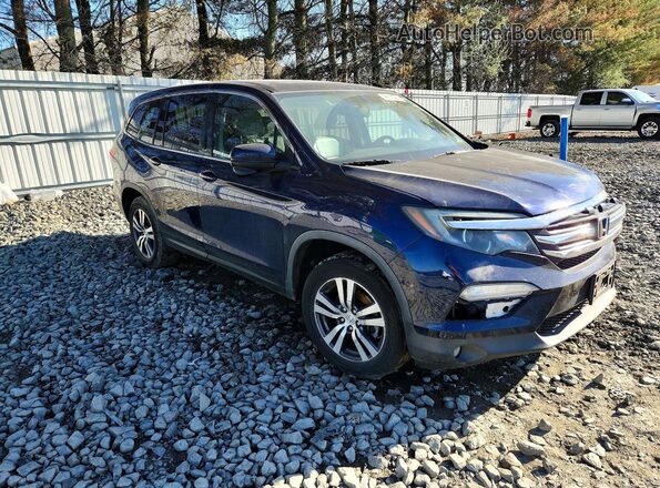 5FNYF6H51GB093062 2016 HONDA PILOT Blue 