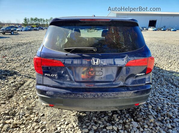 5FNYF6H51GB093062 2016 HONDA PILOT Blue 