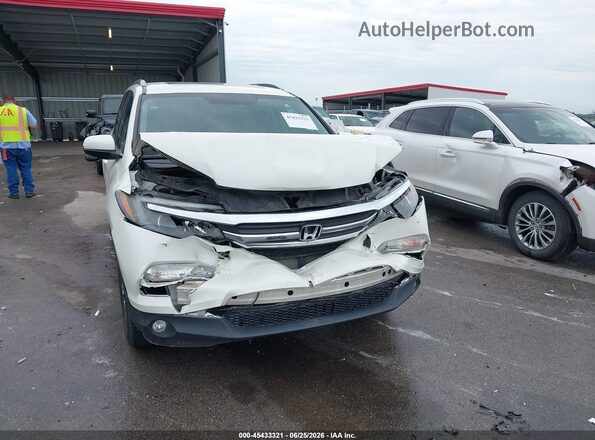 5FNYF6H51JB019003 2018 HONDA PILOT White Դիմացի տեսք