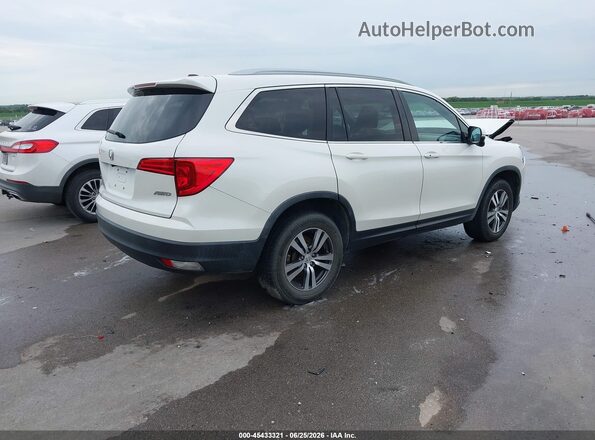 5FNYF6H51JB019003 2018 HONDA PILOT White Հետևի աջ