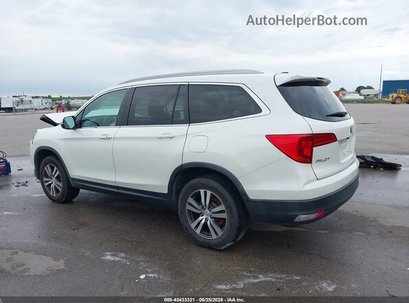 5FNYF6H51JB019003 2018 HONDA PILOT White Սալոնի 360 աստիճան տեսք
