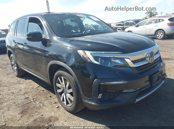 5FNYF6H51KB089313 2019 HONDA PILOT Black Вид спереду