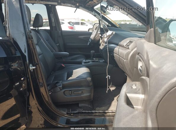 5FNYF6H51KB089313 2019 HONDA PILOT Black Вид салону спереду