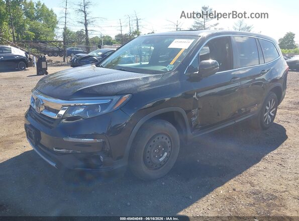 5FNYF6H51KB089313 2019 HONDA PILOT Black Передня ліва чверть