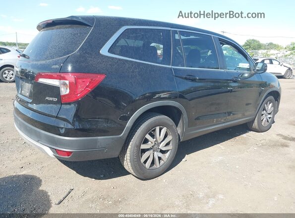 5FNYF6H51KB089313 2019 HONDA PILOT Black Задня права чверть