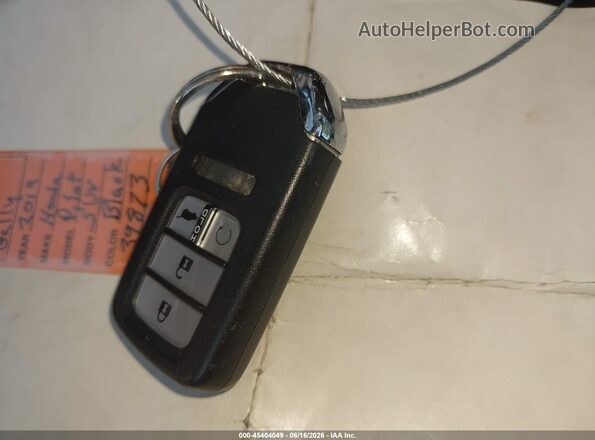 5FNYF6H51KB089313 2019 HONDA PILOT Black Вид панелі приладів