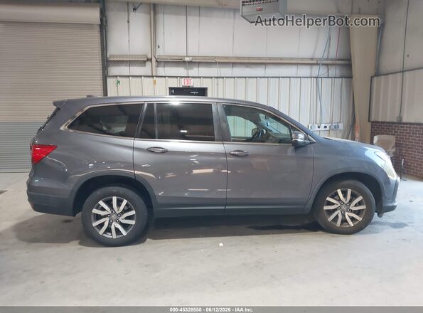 5FNYF6H51MB044312 2021 HONDA PILOT Gray Vista interior trasera
