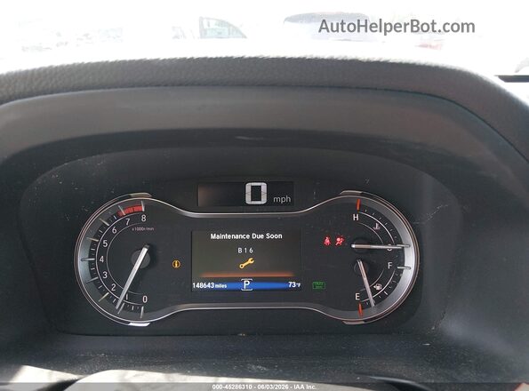 5FNYF6H52HB009381 2017 HONDA PILOT Black Vista de los asientos traseros