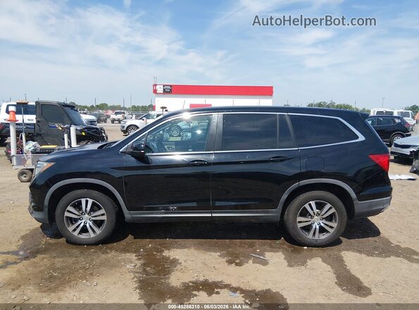 5FNYF6H52HB009381 2017 HONDA PILOT Black Vista interior de 360 grados