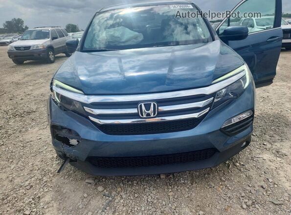 5FNYF6H52JB017017 2018 HONDA PILOT Blue 