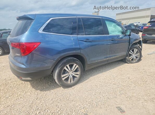 5FNYF6H52JB017017 2018 HONDA PILOT Blue 