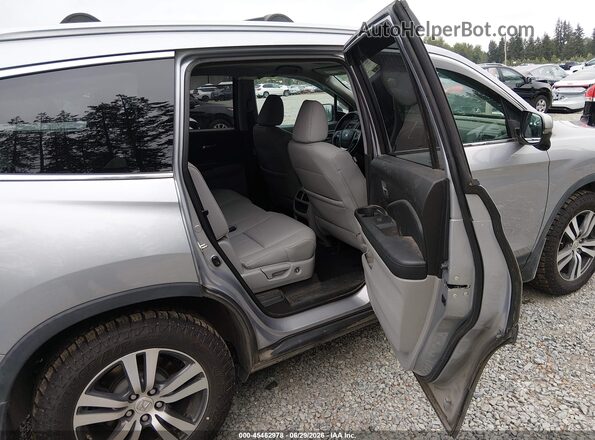 5FNYF6H52JB047330 2018 HONDA PILOT Silver VIN კოდის სტიკერის ხედი