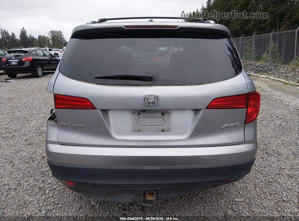 5FNYF6H52JB047330 2018 HONDA PILOT Silver 