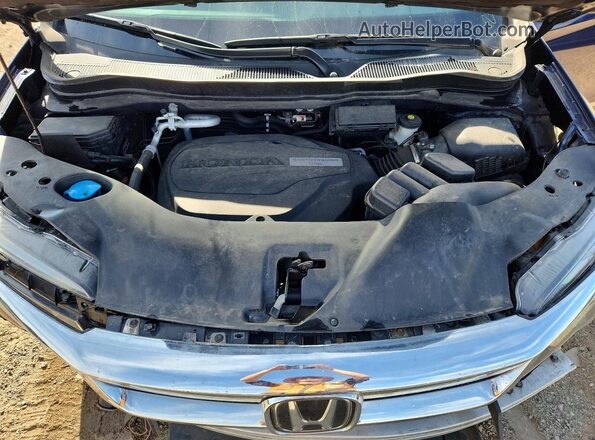 5FNYF6H52KB028617 2019 HONDA PILOT Blue Widok komory silnika