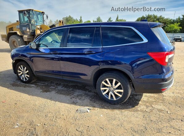 5FNYF6H52KB028617 2019 HONDA PILOT Blue Tył lewy