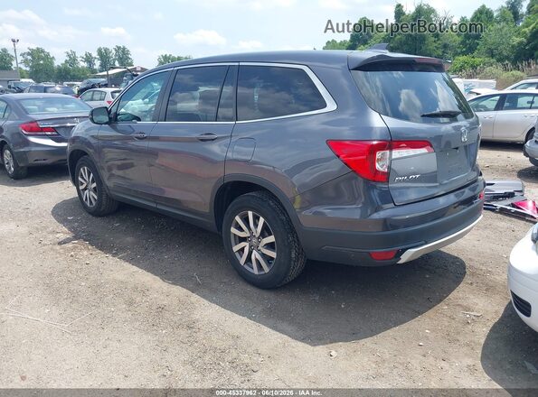 5FNYF6H52KB095007 2019 HONDA PILOT Gray უკანა მარცხენა