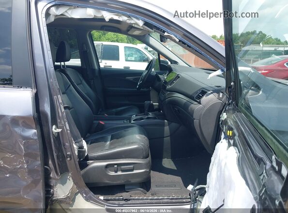 5FNYF6H52KB095007 2019 HONDA PILOT Gray წინა სალონის ხედი