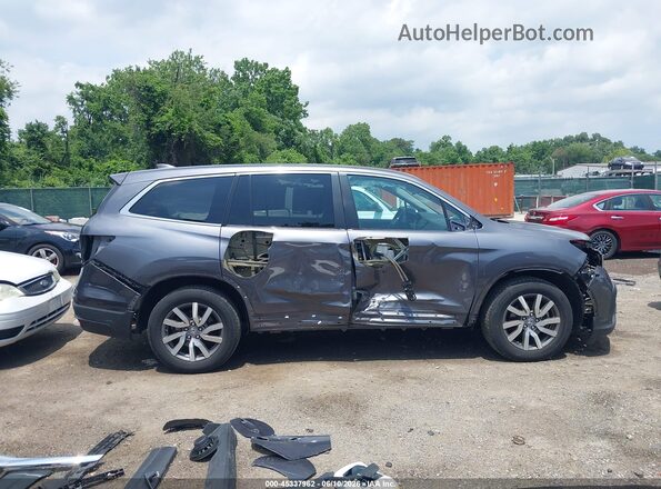 5FNYF6H52KB095007 2019 HONDA PILOT Gray სალონის 360-გრადუსიანი ხედი
