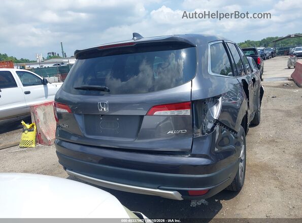 5FNYF6H52KB095007 2019 HONDA PILOT Gray 