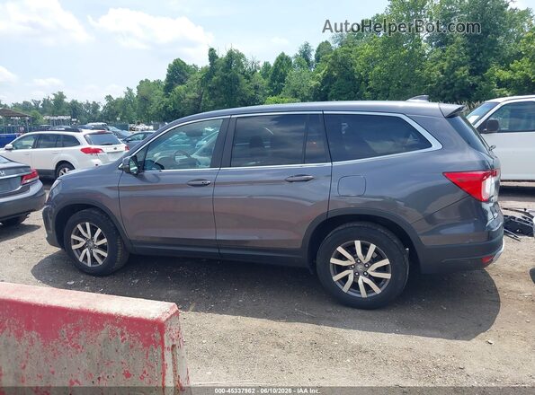 5FNYF6H52KB095007 2019 HONDA PILOT Gray 