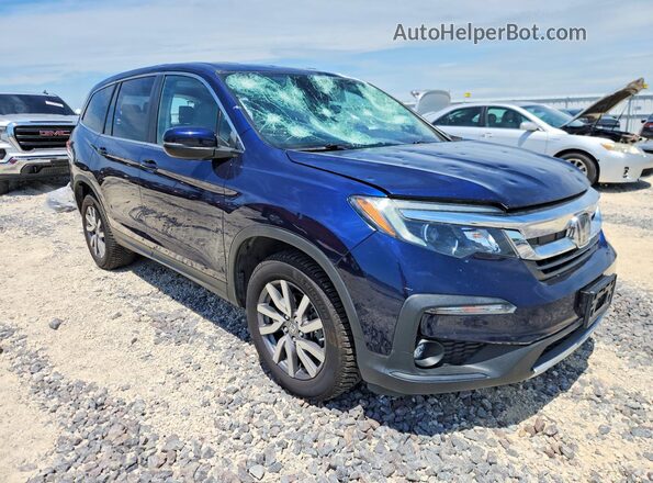 5FNYF6H52LB035455 2020 HONDA PILOT Синий 