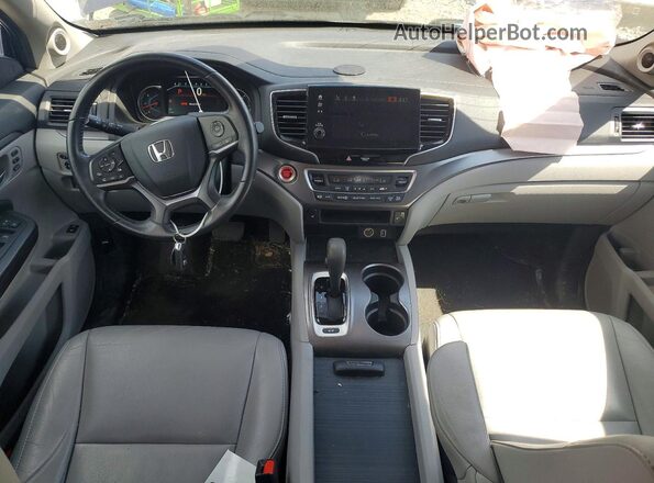 5FNYF6H52LB042129 2020 HONDA PILOT Blue Вид панелі приладів