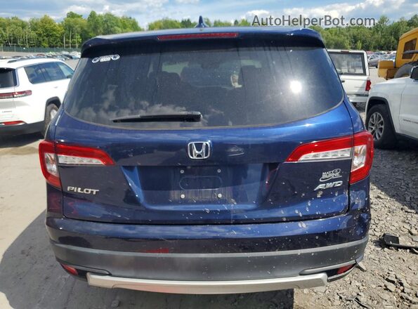 5FNYF6H52LB042129 2020 HONDA PILOT Blue Вид ззаду