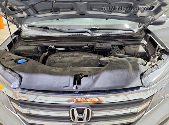 5FNYF6H53HB049503 2017 HONDA PILOT Silver Widok komory silnika