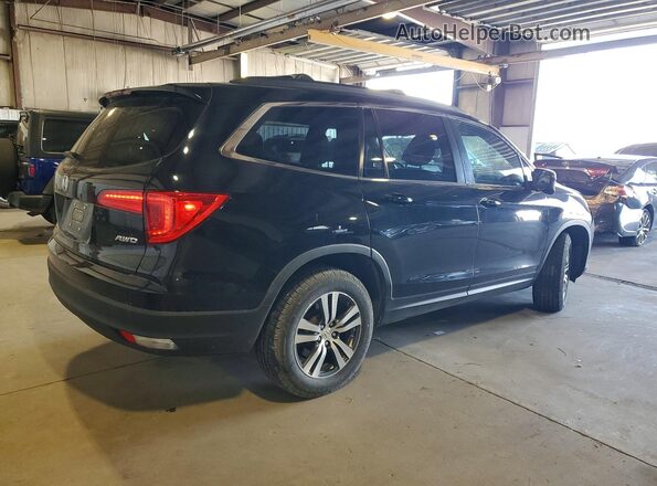5FNYF6H53JB025787 2018 HONDA PILOT Black Tył prawy